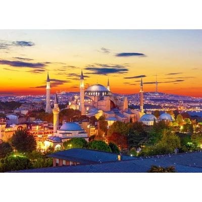Enjoy 1359 - Hagia Sophia at Sunset, Istanbul - 1000 db-os puzzle