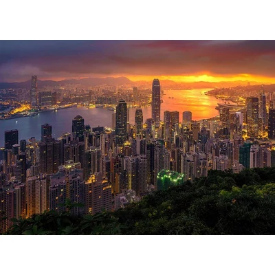 Enjoy Puzzle - 1371 - Hong Kong at Sunrise - 1000 db-os puzzle