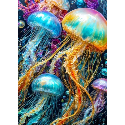 Enjoy 2367 - Jellyfish Glow - 1000 db-os puzzle