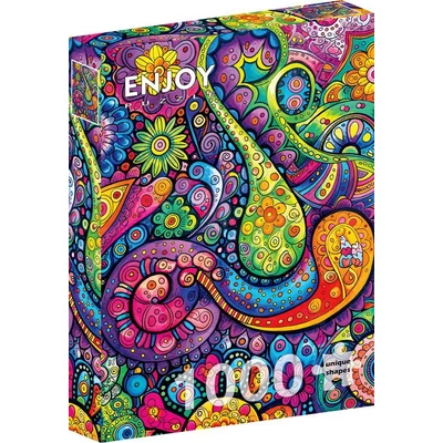 Enjoy 2375 - Joyful Swirls - 1000 db-os puzzle