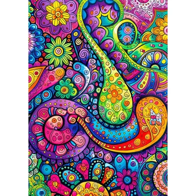 Enjoy 2375 - Joyful Swirls - 1000 db-os puzzle