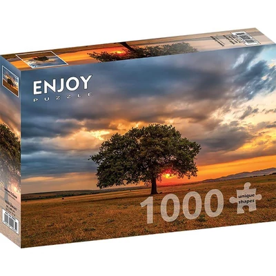 Enjoy Puzzle - 2065 - Leaves Eclipse - 1000 db-os puzzle