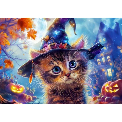 Enjoy 2401 - Little Witch Cat - 1000 db-os puzzle