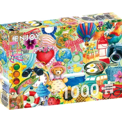 Enjoy Puzzle - 1904 - Miscellaneous Medley - 1000 db-os puzzle