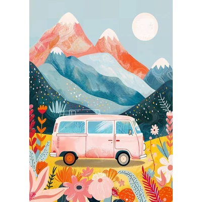 Enjoy 2351 - Mountain Journey - 1000 db-os puzzle