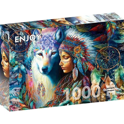 Enjoy Puzzle - 2187 - Native Princess - 1000 db-os puzzle