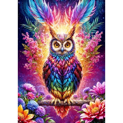Enjoy 2161 - Neon Owl - 1000 db-os puzzle