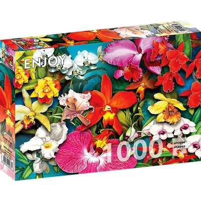 Enjoy Puzzle - 2033 - Orchid Jungle - 1000 db-os puzzle