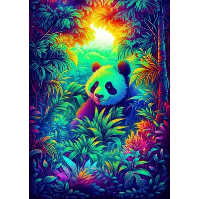 Enjoy Puzzle - 2221 - Panda Corner - 1000 db-os puzzle