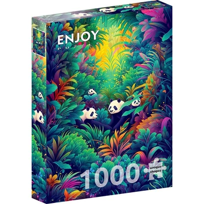 Enjoy Puzzle - 2220 - Panda Haven - 1000 db-os puzzle