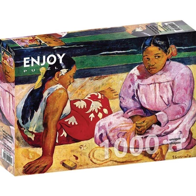 Enjoy Puzzle - 1209 - Paul Gauguin: Tahitian Women on the Beach - 1000 db-os puzzle