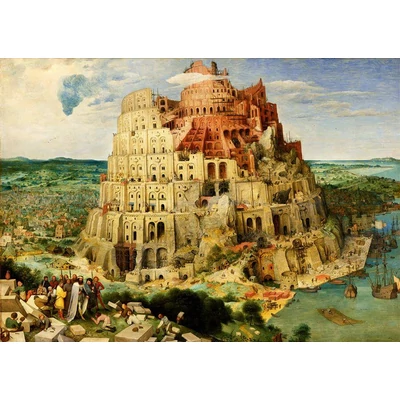 Enjoy 1146 - Pieter Bruegel: The Tower of Babel - 1000 db-os puzzle