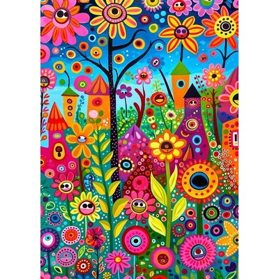 Enjoy 2381 - Playful Garden - 1000 db-os puzzle