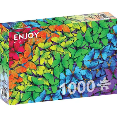 Enjoy 1961 - Rainbow Butterflies - 1000 db-os puzzle