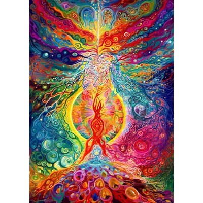Enjoy Puzzle - 2201 - Rainbow Epicenter - 1000 db-os puzzle