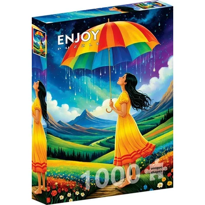 Enjoy 2386 - Rainbow Umbrella - 1000 db-os puzzle