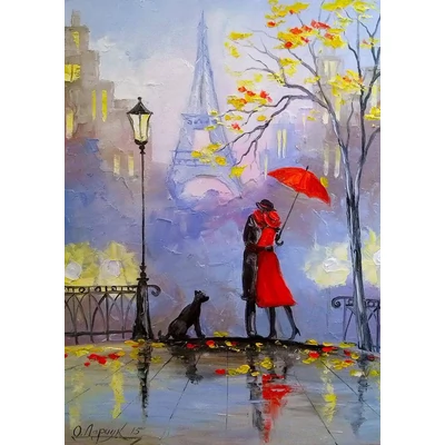 Enjoy Puzzle - 1832 - Rainy Day in Paris - 1000 db-os puzzle