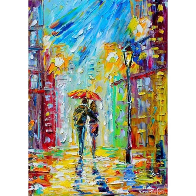 Enjoy Puzzle - 1431 - Rainy Romance in the City - 1000 db-os puzzle