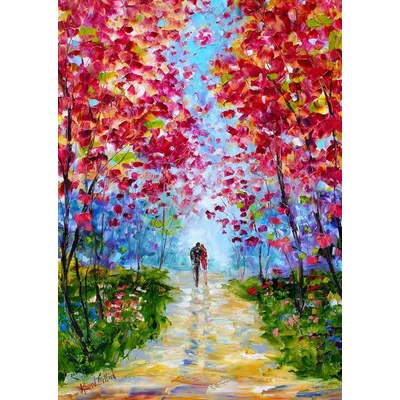 Enjoy 1434 - Spring Blooms Romance - 1000 db-os puzzle