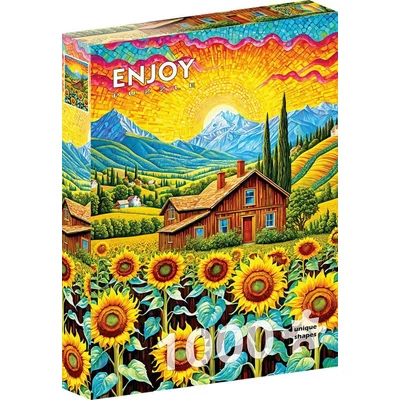 Enjoy 2145 - Sunflower House - 1000 db-os puzzle