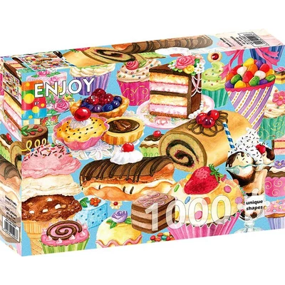 Enjoy Puzzle - 1907 - Sweet Treats - 1000 db-os puzzle