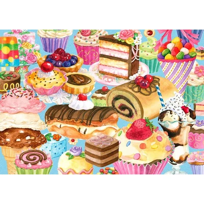 Enjoy Puzzle - 1907 - Sweet Treats - 1000 db-os puzzle