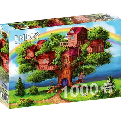 Enjoy 2053 - Treehouses - 1000 db-os puzzle