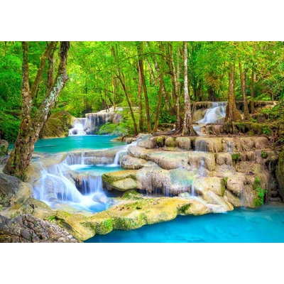 Enjoy 2067 - Turquoise Waterfall, Thailand - 1000 db-os puzzle