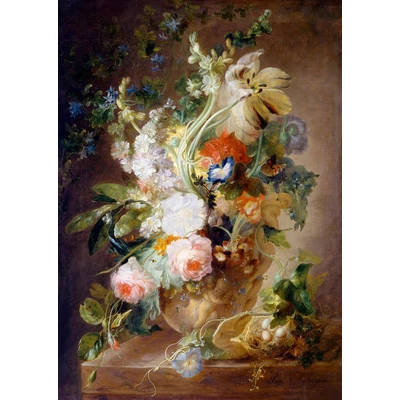 Enjoy 1521 - Vase with Flowers - 1000 db-os puzzle