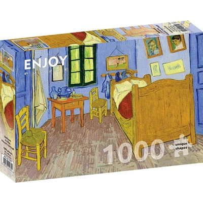 Enjoy Puzzle - 1170 - Vincent Van Gogh: Bedroom in Arles - 1000 db-os puzzle