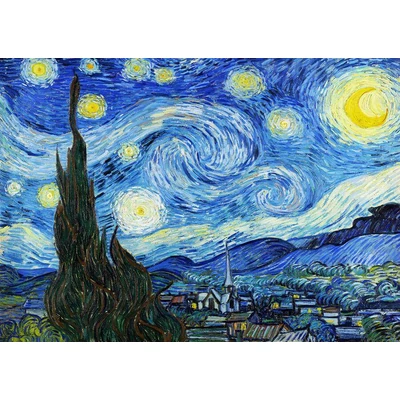 Enjoy Puzzle - 1104 - Vincent Van Gogh: Starry Night - 1000 db-os puzzle