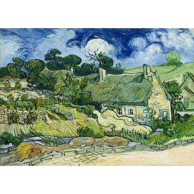 Enjoy 1173 - Vincent Van Gogh: Thatched Cottages at Cordeville - 1000 db-os puzzle