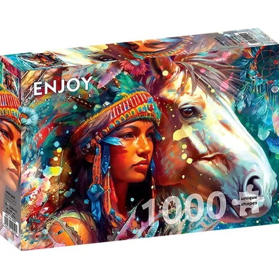 Enjoy Puzzle - 2029 - Wild Spirit - 1000 db-os puzzle