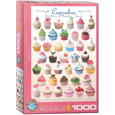 EuroGraphics 6000-0409 - Cupcakes - 1000 db-os puzzle