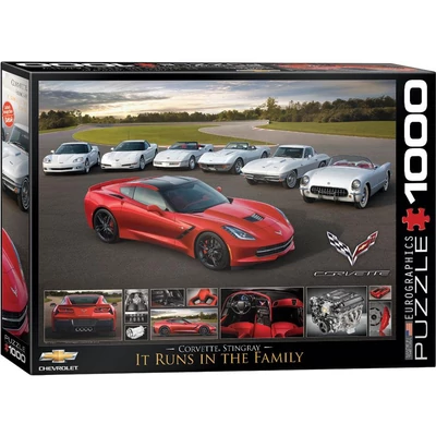 EuroGraphics 6000-0736 - Chevrolet Corvette Stingray - 1000 db-os puzzle