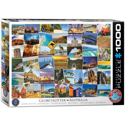 EuroGraphics 6000-0753 - Globetrotter, Australia - 1000 db-os puzzle