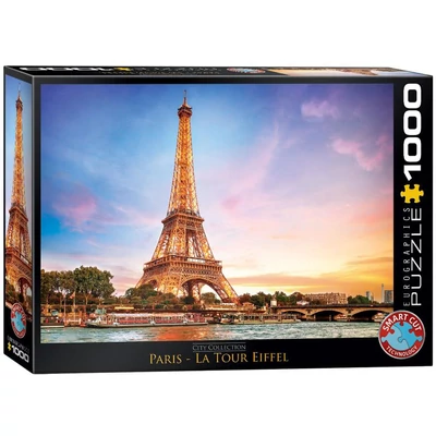 EuroGraphics 6000-0765 - La Tour Eiffel, Paris - 1000 db-os puzzle