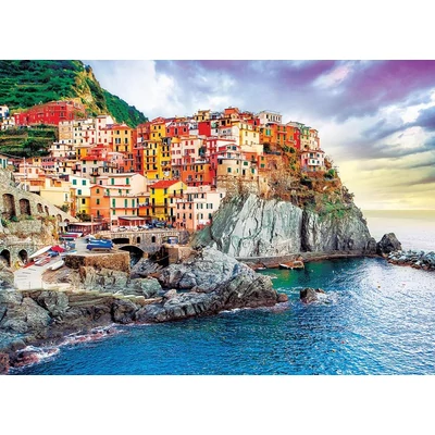 EuroGraphics 6000-0786 - Manarola, Cinque-Terre, Italy - 1000 db-os puzzle