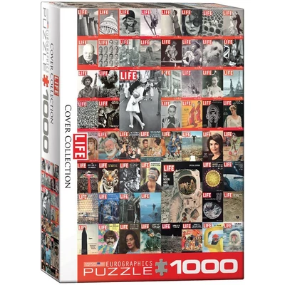 EuroGraphics 6000-0819 - Vintage Covers - 1000 db-os puzzle