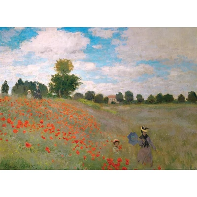 EuroGraphics 6000-0826 - The Poppy Field, Monet - 1000 db-os puzzle