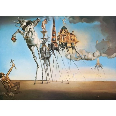 EuroGraphics 6000-0847 - The Temptation of St. Anthony, Dali - 1000 db-os puzzle