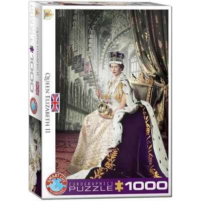 EuroGraphics 6000-0919 - Queen Elizabeth II - 1000 db-os puzzle