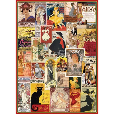 EuroGraphics 6000-0935 - Theatre &amp;amp; Opera - 1000 db-os puzzle