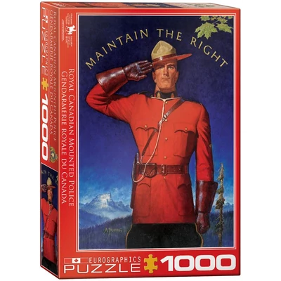 EuroGraphics 6000-0972 - RCMP Maintain the Right - 1000 db-os puzzle