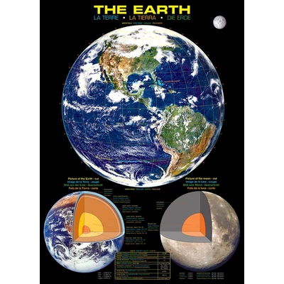 EuroGraphics 6000-1003 - The Earth - 1000 db-os puzzle