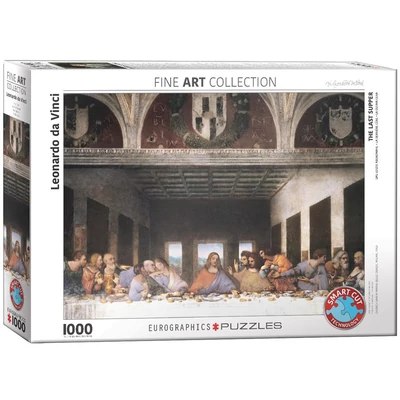 EuroGraphics 6000-1320 - The Last Supper, Da Vinci - 1000 db-os puzzle