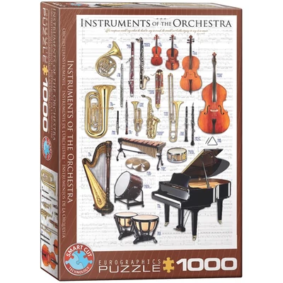 EuroGraphics 6000-1410 - Instruments of the Orchestra - 1000 db-os puzzle