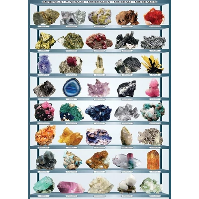 EuroGraphics 6000-2008 - Minerals - 1000 db-os puzzle