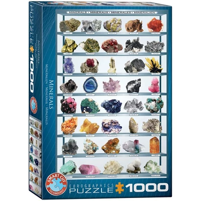 EuroGraphics 6000-2008 - Minerals - 1000 db-os puzzle