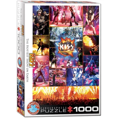 EuroGraphics 6000-5306 - Kiss - The Hottest Show on Earth - 1000 db-os puzzle